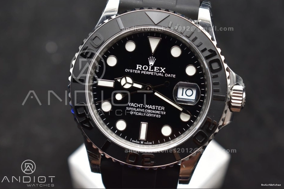 WaterResistant VSF 3D Bezel 42mm 226659 Oyster Black Ceramic 1213 flex Weight) on Edition 1:1 V3 Best Strap VS3235 Yacht-Master (Gain 0812